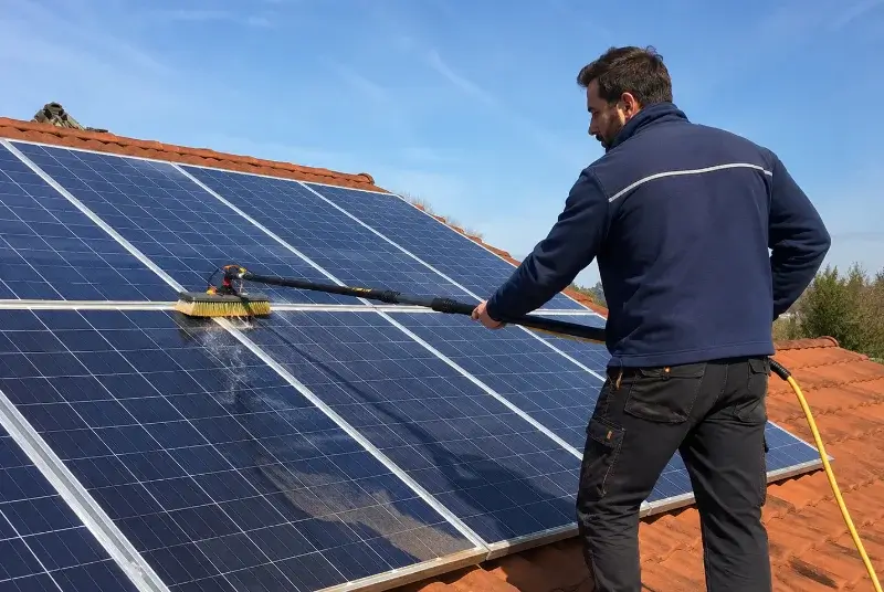 Nettoyage et entretien de panneaux solaires à Salaunes